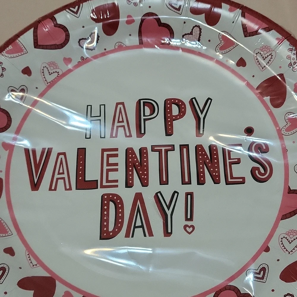 Valentine's Day Disposable Tableware